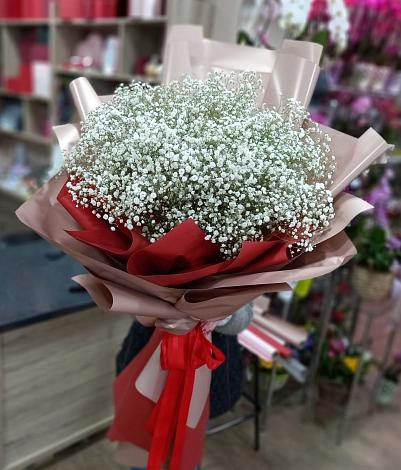 Букет цветов из: Гипсофила в Шарапово